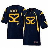 West Virginia Mountaineers 52 Najee Goode Navy College Football Jersey Dzhi,baseball caps,new era cap wholesale,wholesale hats